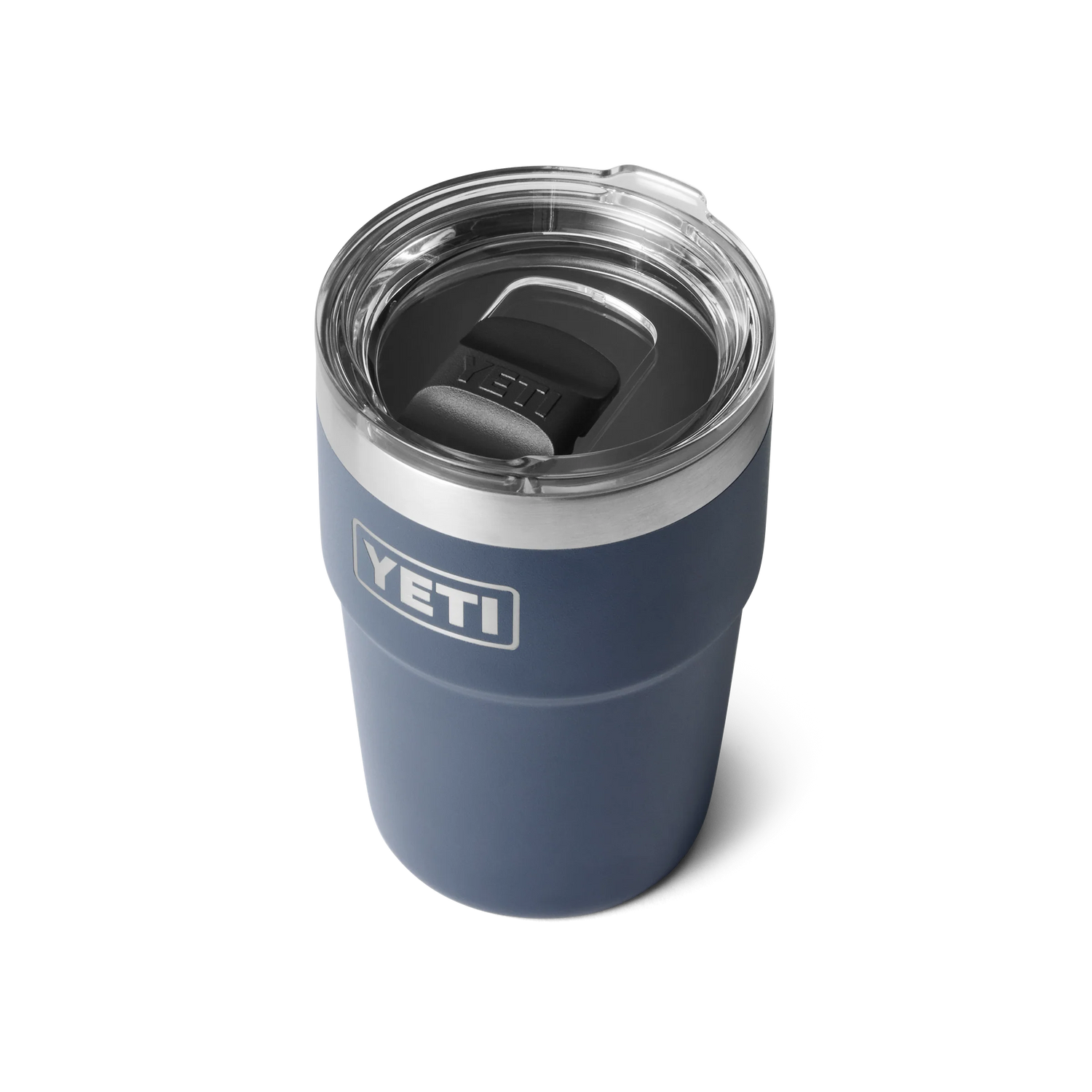 Yeti Rambler 16oz (473ml) Stackable Cup-Drinkware-Yeti-Navy-Fishing Station