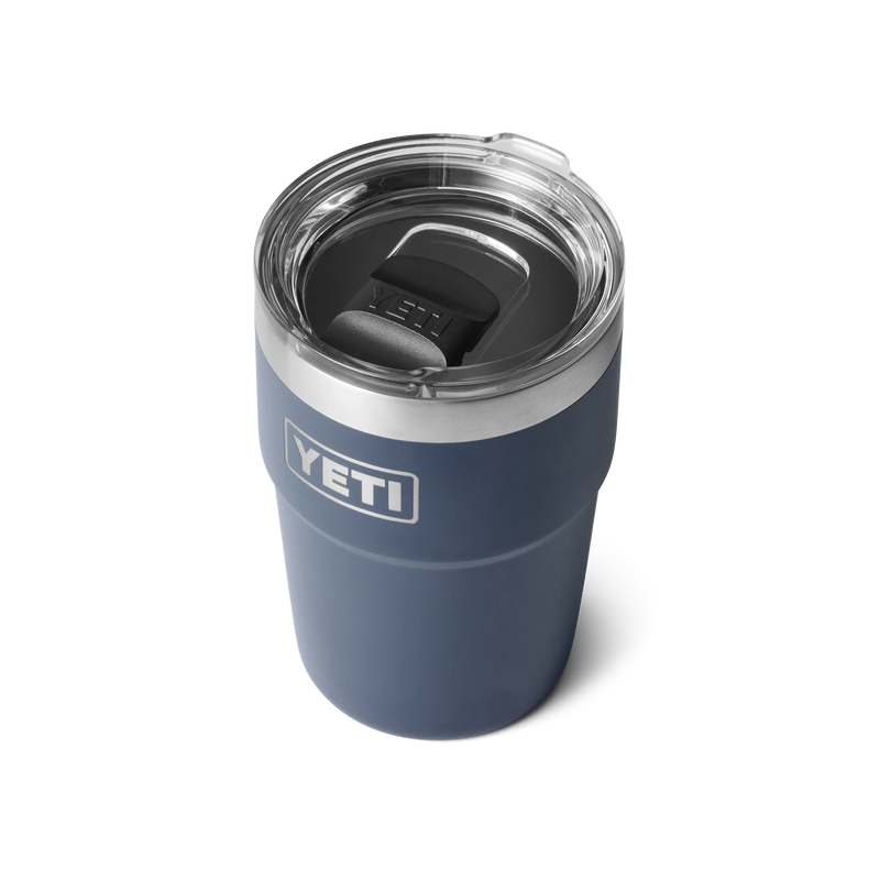 Load image into Gallery viewer, Yeti Rambler 16oz (473ml) Stackable Cup-Drinkware-Yeti-Navy-Fishing Station
