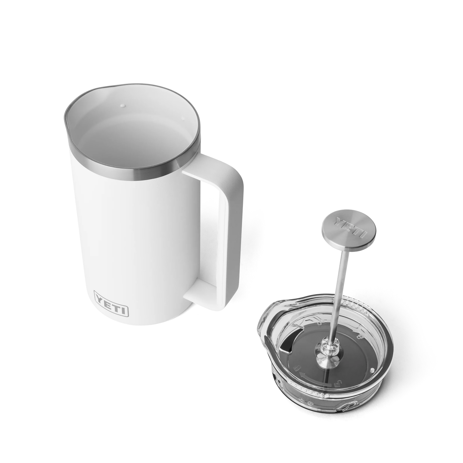 Yeti Rambler 34oz French Press-Drinkware-Yeti-White-Fishing Station
