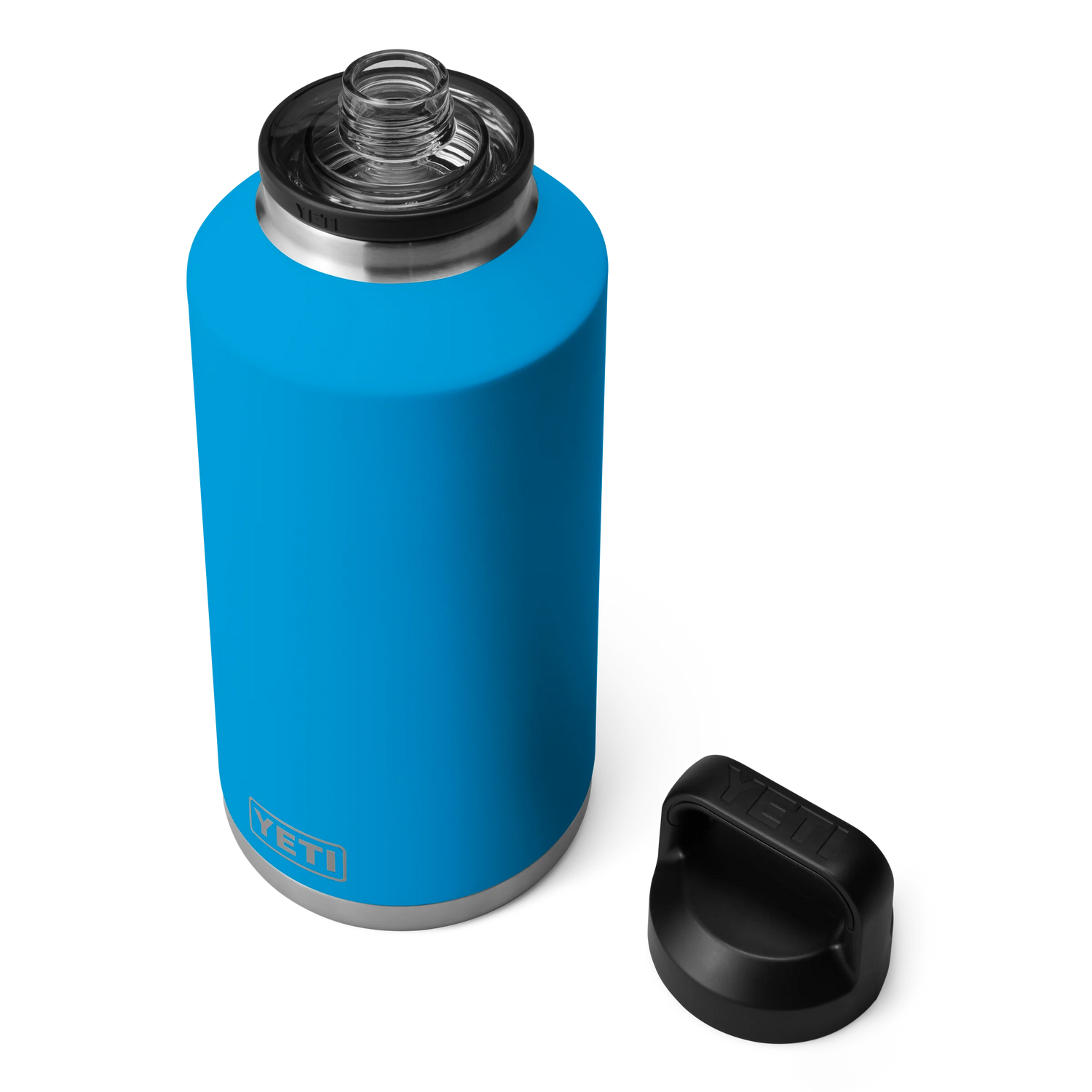Yeti Rambler 64oz (1.89L) Reusable Bottle with Chug Cap-Drinkware-Yeti-Black-Fishing Station