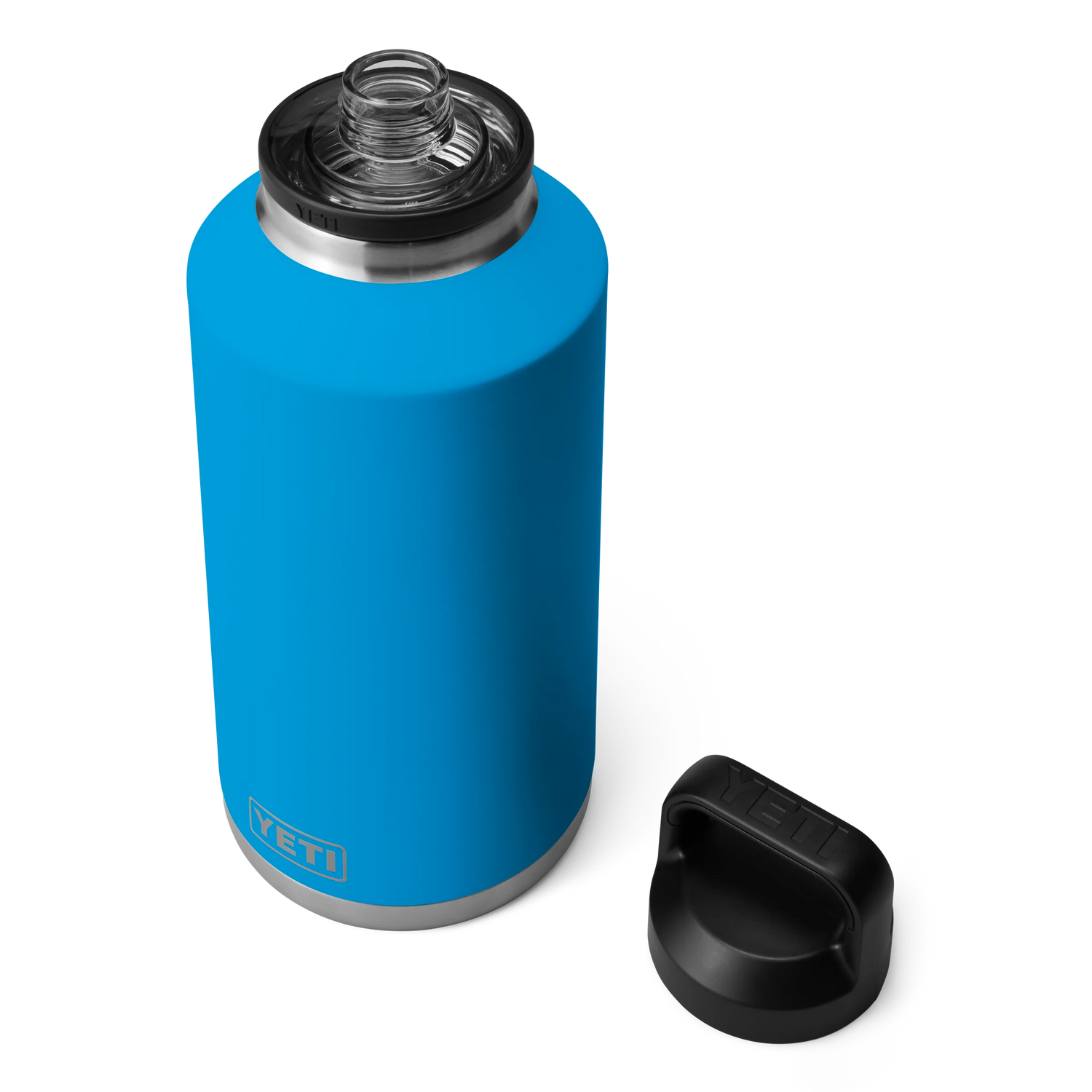Yeti Rambler 64oz (1.89L) Reusable Bottle with Chug Cap-Coolers & Drinkware-Yeti-Navy-Fishing Station