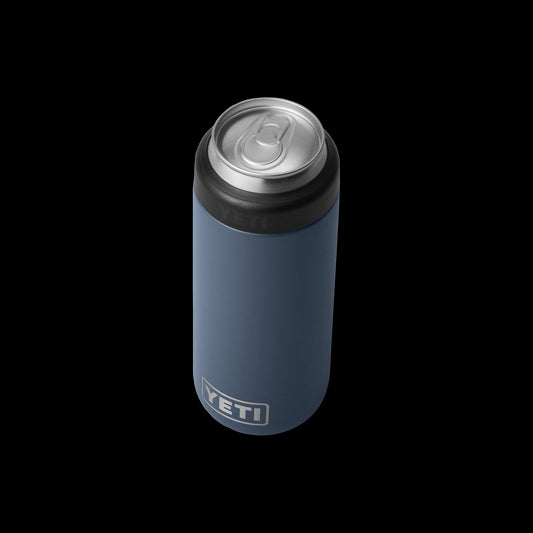 Yeti Rambler Colster Slim Can Cooler (355ml)-Coolers & Drinkware-Yeti-Black-Fishing Station