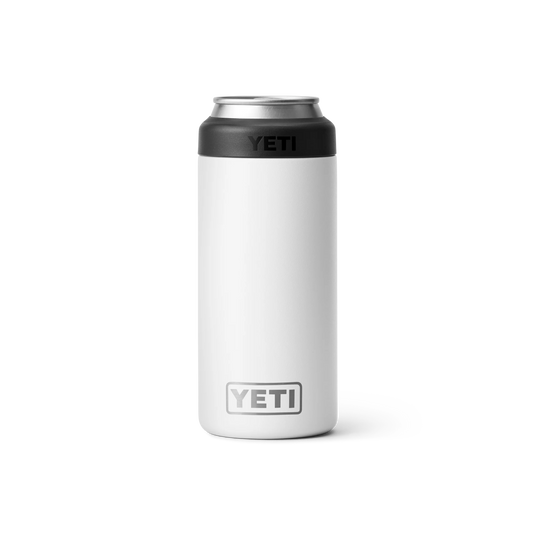 Yeti Rambler Colster Slim Can Cooler (355ml)-Drinkware-Yeti-White-Fishing Station