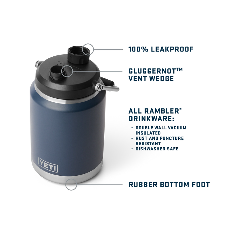 Load image into Gallery viewer, Yeti Rambler Half Gallon (1.9L) Jug 2.0
