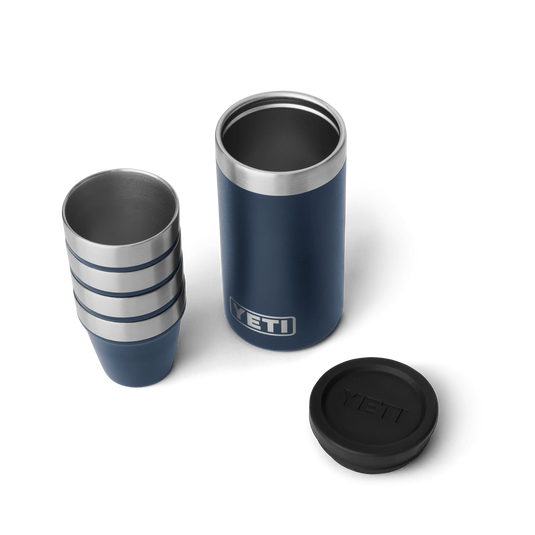 Yeti Shot Glasses with Carrying Case-Drinkware-Yeti-Navy-Fishing Station