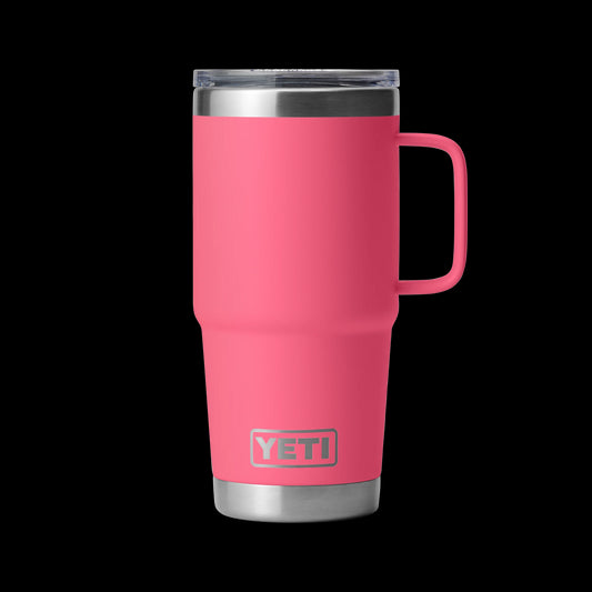 Yeti 20oz (591ml) Travel Mug with Stronghold Lid-Drinkware-Yeti-Tropical Pink-Fishing Station