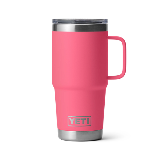 Yeti 20oz (591ml) Travel Mug with Stronghold Lid-Drinkware-Yeti-Tropical Pink-Fishing Station