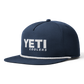 Yeti Coolers Mid-Pro Flat Brim Rope Hat-Hats & Headwear-Yeti-Navy-Fishing Station