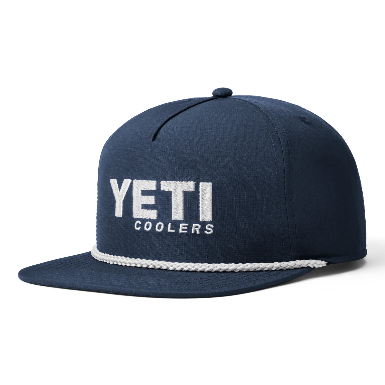 Yeti Coolers Mid-Pro Flat Brim Rope Hat-Hats & Headwear-Yeti-Navy-Fishing Station