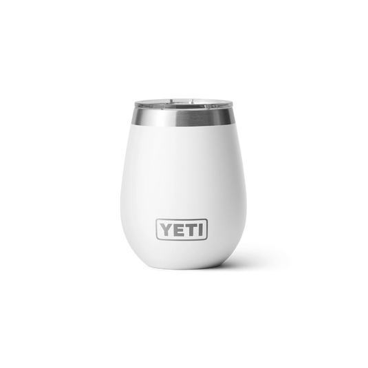 Yeti Rambler 10oz (295ml) Wine Tumbler-Drinkware-Yeti-White-Fishing Station