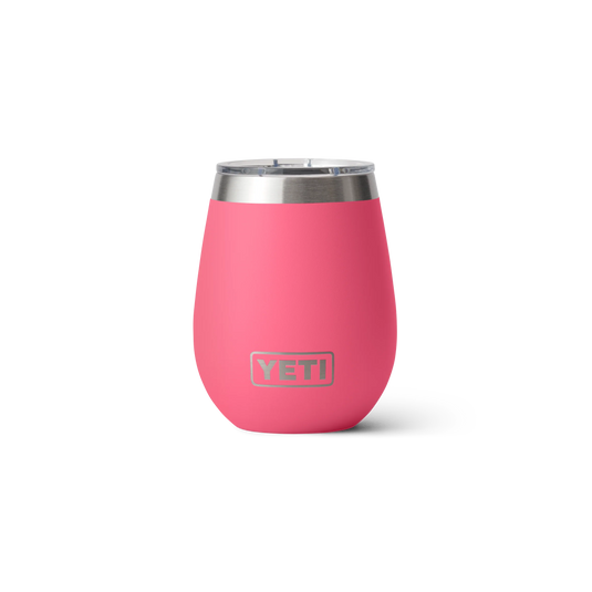 Yeti Rambler 10oz (295ml) Wine Tumbler-Drinkware-Yeti-Tropical Pink-Fishing Station