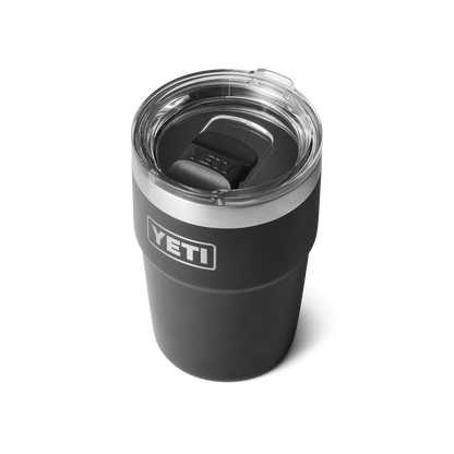 Yeti Rambler 16oz (473ml) Stackable Cup-Drinkware-Yeti-Black-Fishing Station