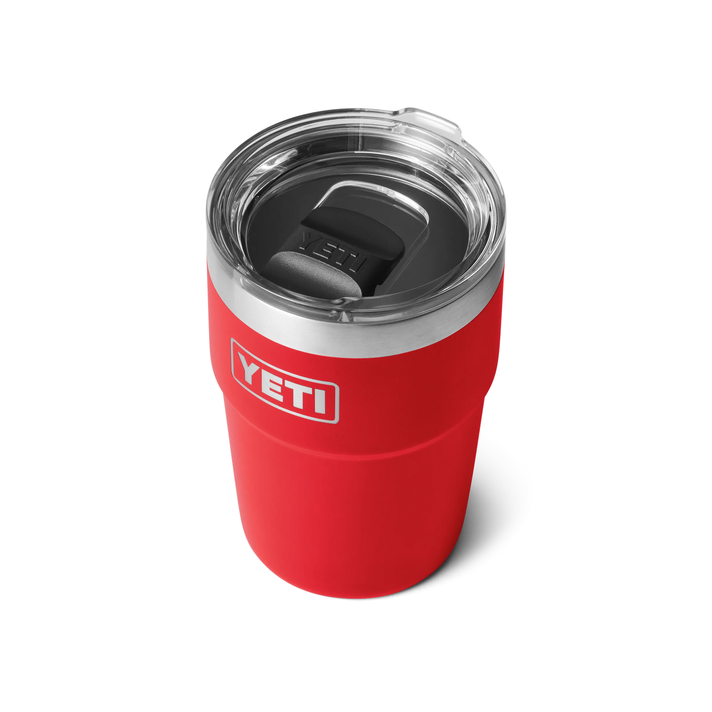 Yeti Rambler 16oz (473ml) Stackable Cup-Coolers & Drinkware-Yeti-Rescue Red-Fishing Station