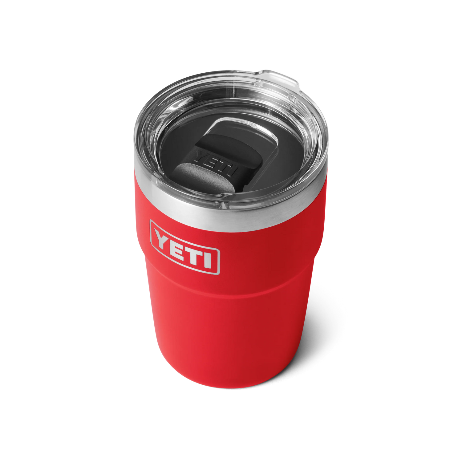 Yeti Rambler 16oz (473ml) Stackable Cup-Drinkware-Yeti-Rescue Red-Fishing Station