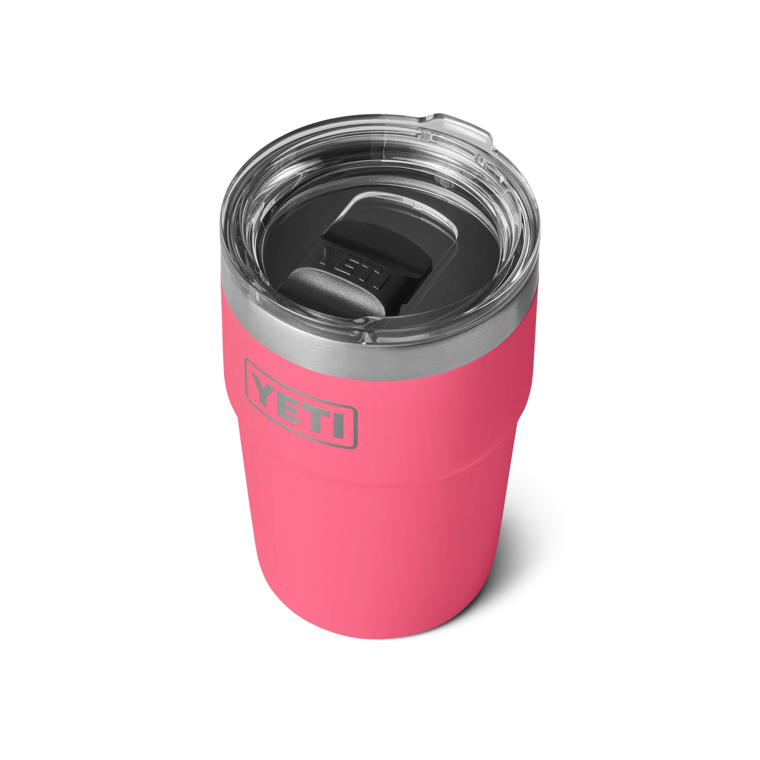 Yeti Rambler 16oz (473ml) Stackable Cup-Drinkware-Yeti-Tropical Pink-Fishing Station