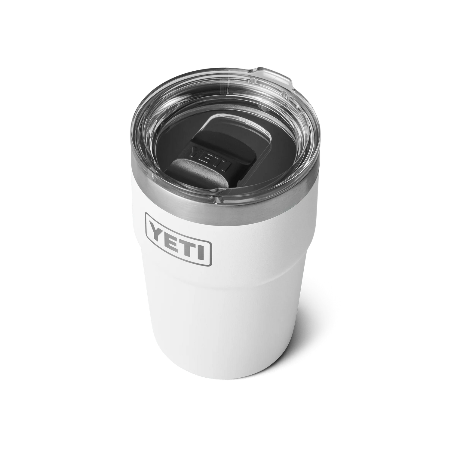 Yeti Rambler 16oz (473ml) Stackable Cup-Drinkware-Yeti-White-Fishing Station