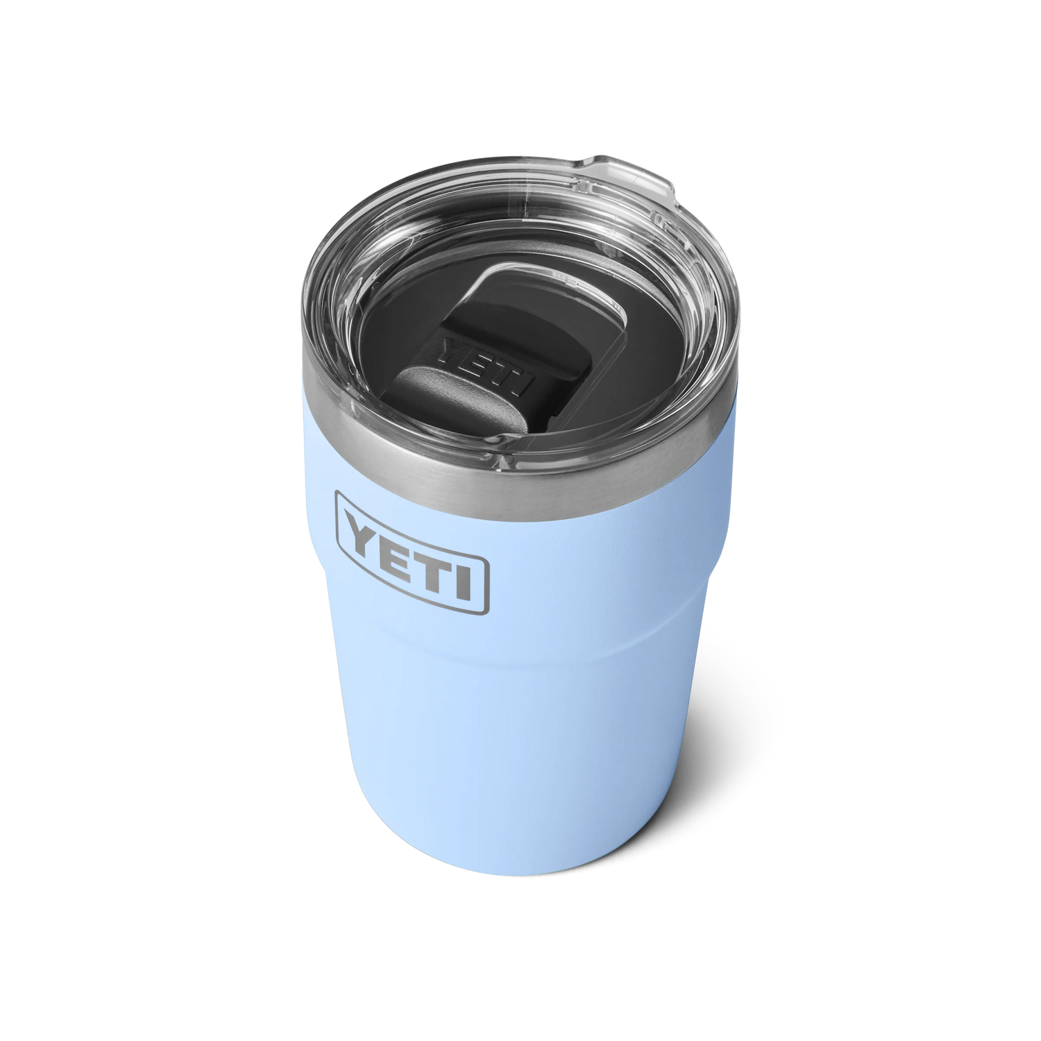 Yeti Rambler 16oz (473ml) Stackable Cup-Drinkware-Yeti-Big Sky Blue-Fishing Station