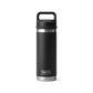 Yeti Rambler 18oz (532ml) Reusable Bottle with Chug Cap-Coolers & Drinkware-Yeti-Black-Fishing Station