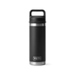 Yeti Rambler 18oz (532ml) Reusable Bottle with Chug Cap-Drinkware-Yeti-Black-Fishing Station