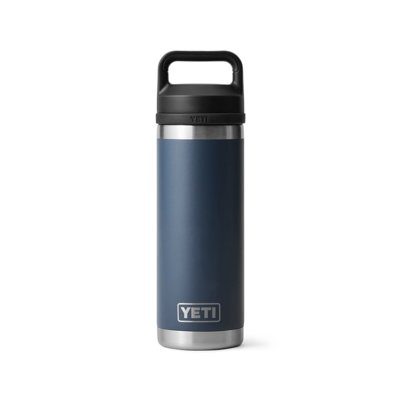 Load image into Gallery viewer, Yeti Rambler 18oz (532ml) Reusable Bottle with Chug Cap-Drinkware-Yeti-Navy-Fishing Station

