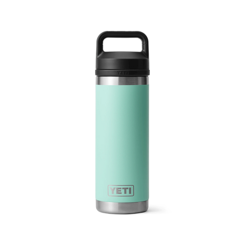 Yeti Rambler 18oz (532ml) Reusable Bottle with Chug Cap-Drinkware-Yeti-Seafoam-Fishing Station