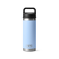 Yeti Rambler 18oz (532ml) Reusable Bottle with Chug Cap-Drinkware-Yeti-Big Sky Blue-Fishing Station