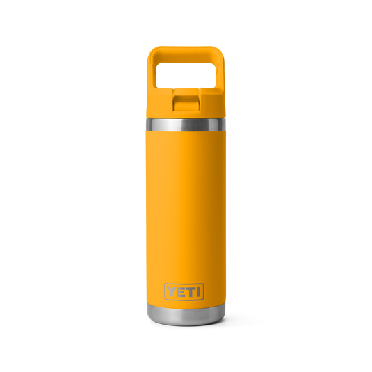 Yeti Rambler 18oz (532ml) Reusable Bottle with Straw Cap