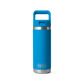 Yeti Rambler 18oz (532ml) Reusable Bottle with Straw Cap-Coolers & Drinkware-Yeti-Big Wave Blue-Fishing Station
