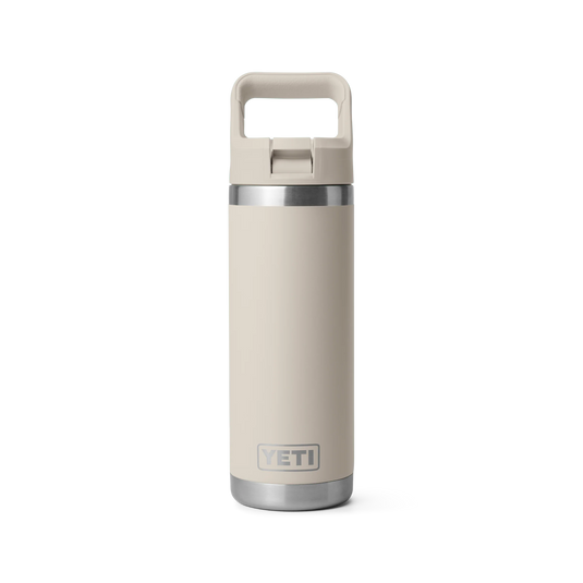 Yeti Rambler 18oz (532ml) Reusable Bottle with Straw Cap