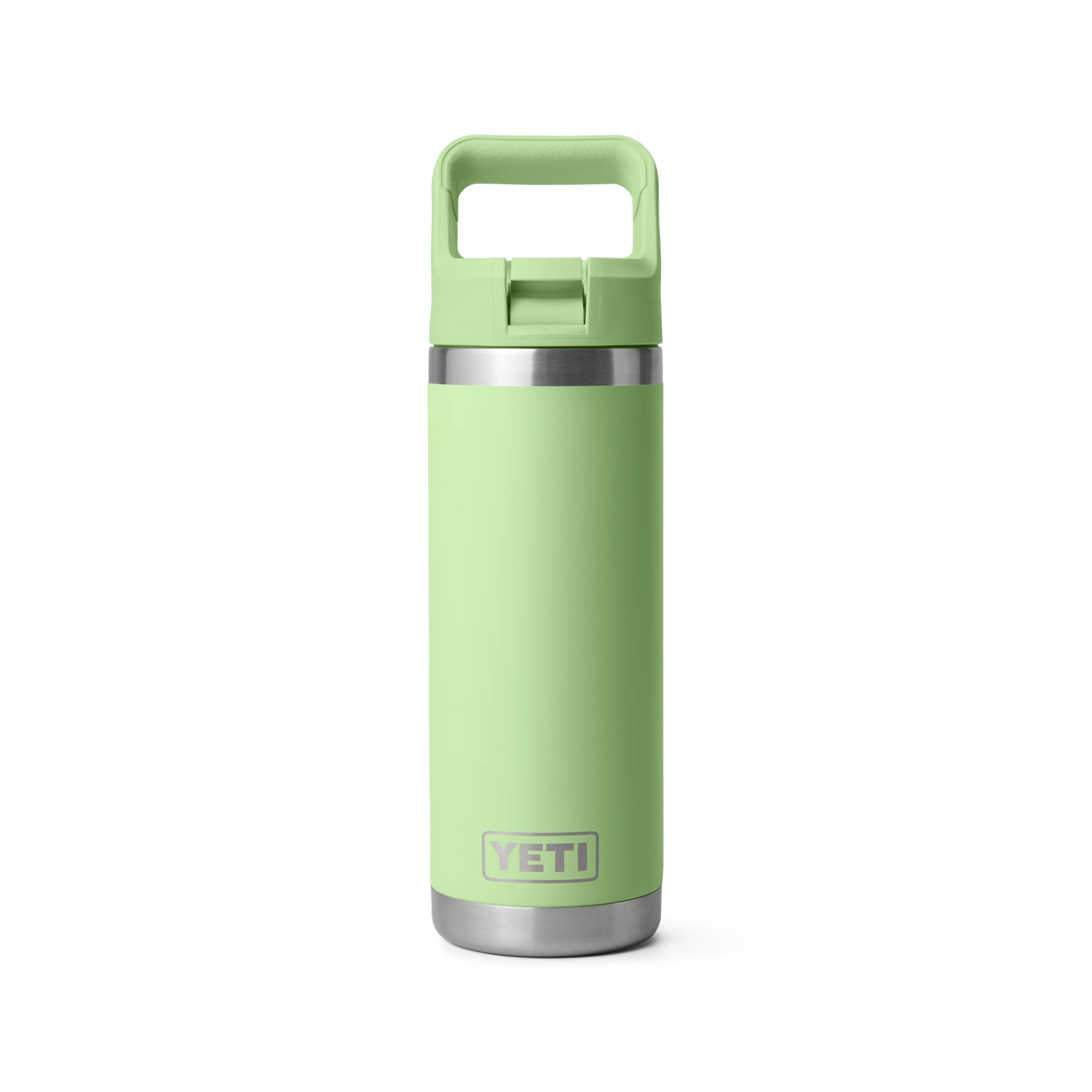 Yeti Rambler 18oz (532ml) Reusable Bottle with Straw Cap-Drinkware-Yeti-Lime-Fishing Station