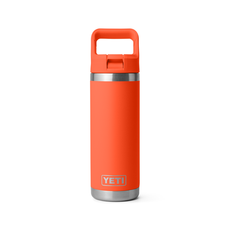 Load image into Gallery viewer, Yeti Rambler 18oz (532ml) Reusable Bottle with Straw Cap
