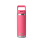 Yeti Rambler 18oz (532ml) Reusable Bottle with Straw Cap-Drinkware-Yeti-Tropical Pink-Fishing Station