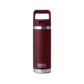 Yeti Rambler 18oz (532ml) Reusable Bottle with Straw Cap-Drinkware-Yeti-Wild Vine Red-Fishing Station