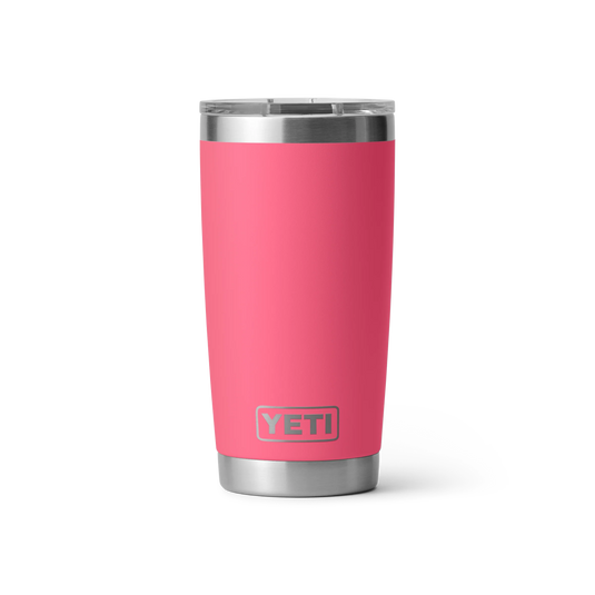 Yeti Rambler 20oz (591ml) Tumbler with Lid-Drinkware-Yeti-Tropical Pink-Fishing Station