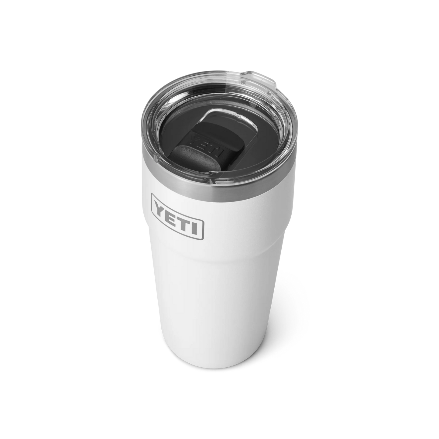 Yeti Rambler 20oz (591ml) Stackable Cup-Coolers & Drinkware-Yeti-White-Fishing Station