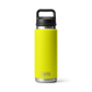Yeti Rambler 26oz (769ml) Reuseable Bottle with Chug Cap-Drinkware-Yeti-Firefly Yellow-Fishing Station
