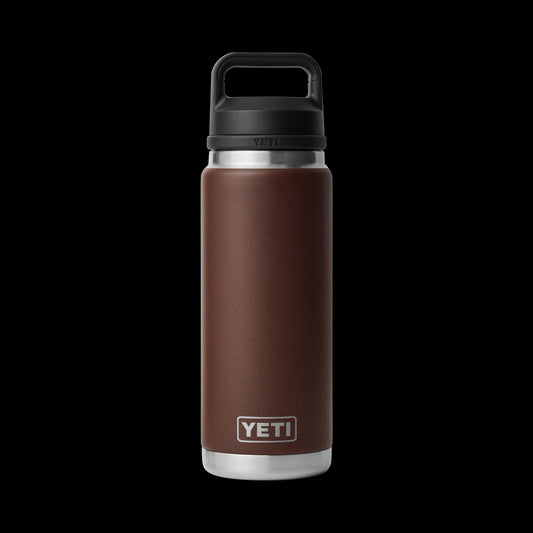 Yeti Rambler 26oz (769ml) Reuseable Bottle with Chug Cap-Drinkware-Yeti-Wetlands brown-Fishing Station