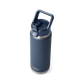 Yeti Rambler 26oz (769ml) Reuseable Bottle with Straw Cap-Drinkware-Yeti-Navy-Fishing Station