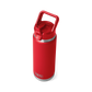 Yeti Rambler 26oz (769ml) Reuseable Bottle with Straw Cap-Drinkware-Yeti-Rescue Red-Fishing Station
