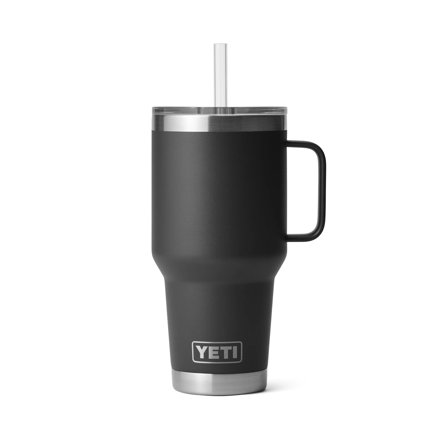 Yeti Rambler 35oz (1L) Straw Mug-Drinkware-Yeti-Black-Fishing Station