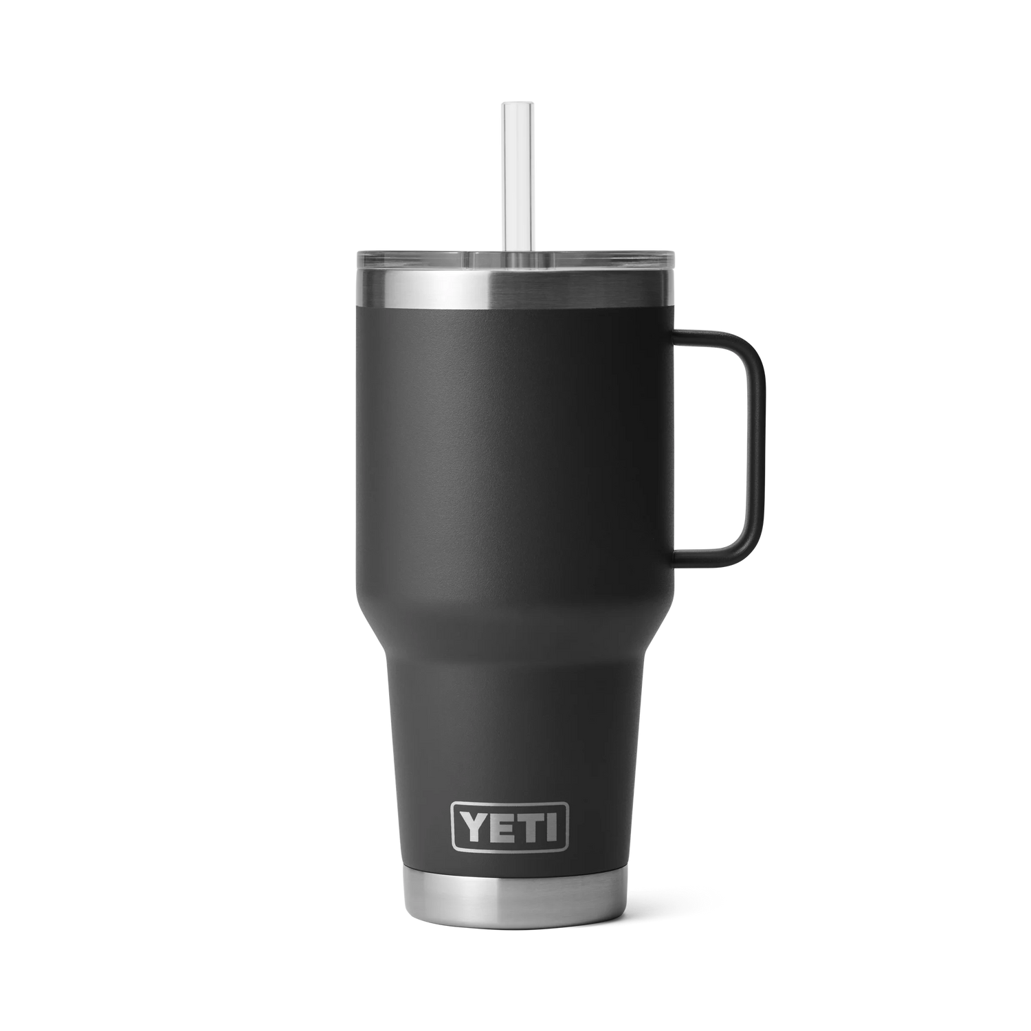 Yeti Rambler 35oz (1L) Straw Mug-Coolers & Drinkware-Yeti-Black-Fishing Station