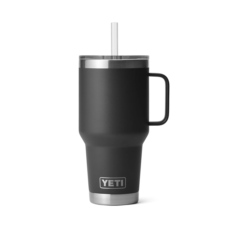 Load image into Gallery viewer, Yeti Rambler 35oz (1L) Straw Mug-Drinkware-Yeti-Black-Fishing Station
