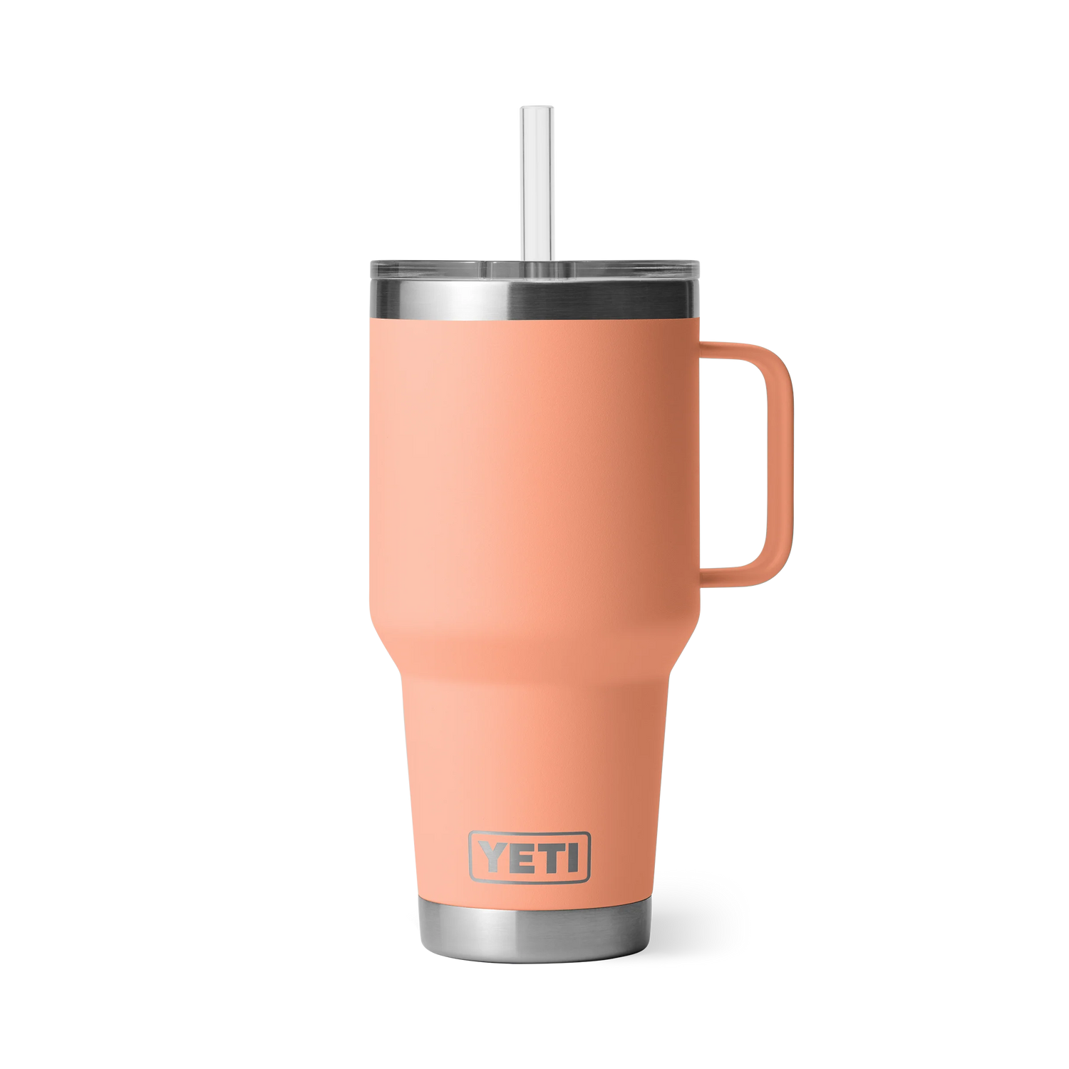 Yeti Rambler 35oz (1L) Straw Mug-Drinkware-Yeti-Lowcountry Peach-Fishing Station