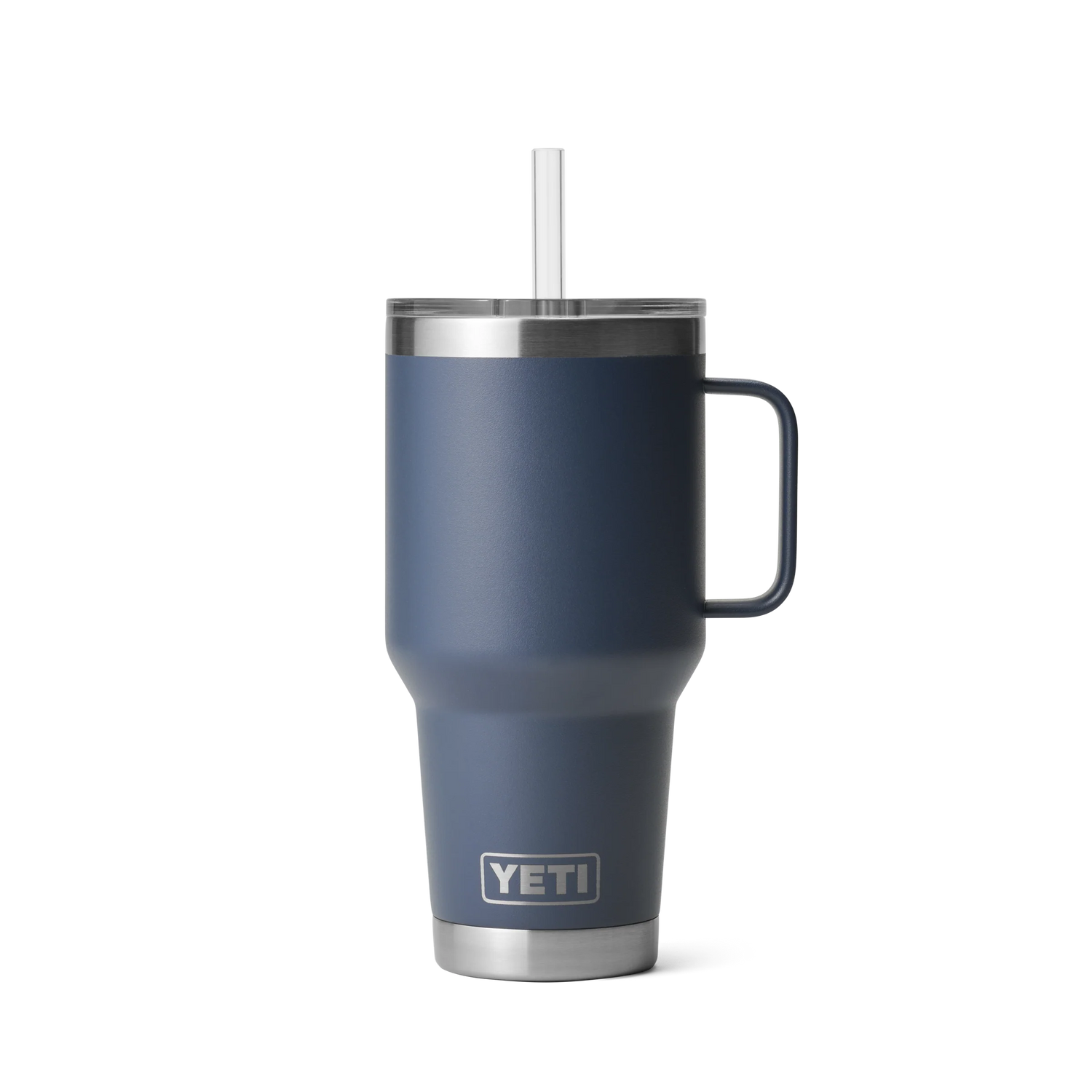 Yeti Rambler 35oz (1L) Straw Mug-Drinkware-Yeti-Navy-Fishing Station
