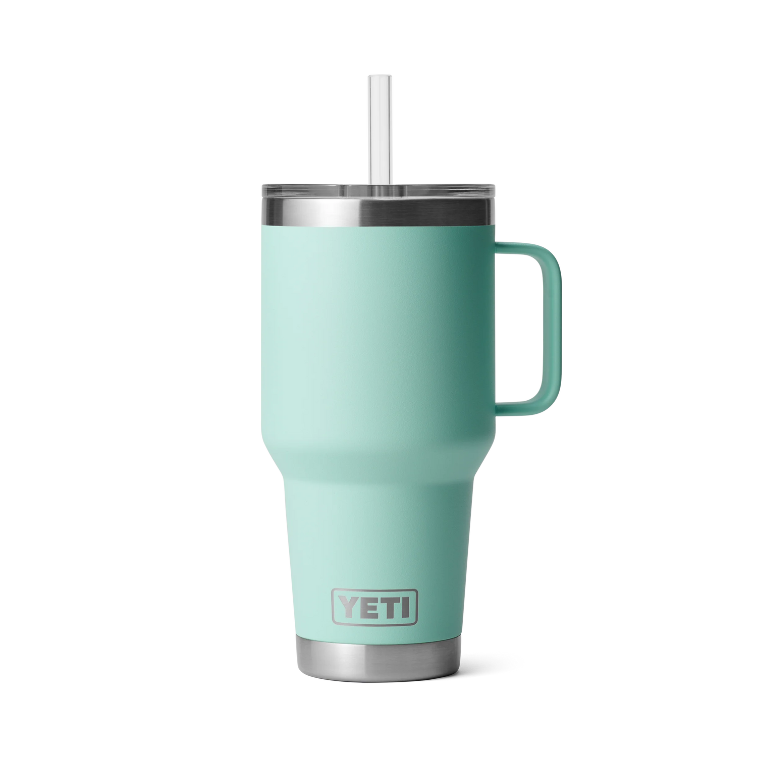 Yeti Rambler 35oz (1L) Straw Mug-Drinkware-Yeti-Seafoam-Fishing Station