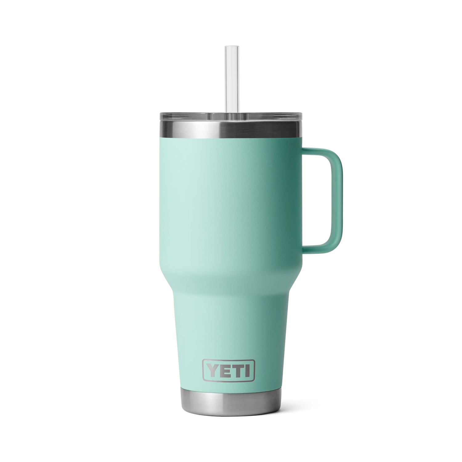 Yeti Rambler 35oz (1L) Straw Mug-Coolers & Drinkware-Yeti-Seafoam-Fishing Station
