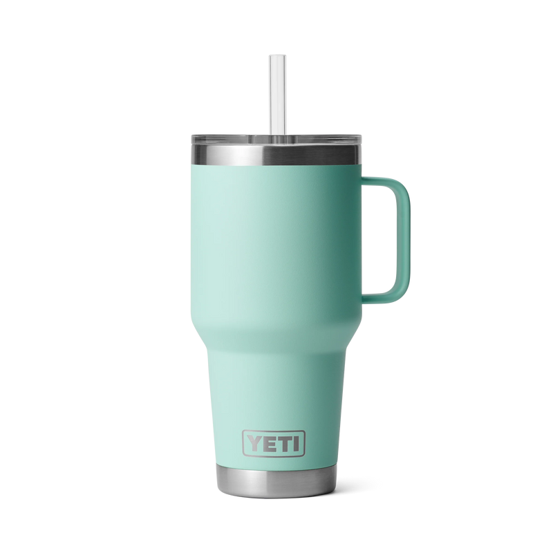 Load image into Gallery viewer, Yeti Rambler 35oz (1L) Straw Mug-Drinkware-Yeti-Seafoam-Fishing Station
