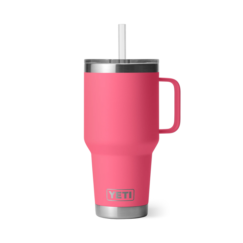 Load image into Gallery viewer, Yeti Rambler 35oz (1L) Straw Mug-Drinkware-Yeti-Tropical Pink-Fishing Station
