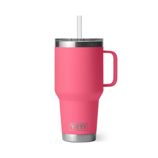 Yeti Rambler 35oz (1L) Straw Mug-Drinkware-Yeti-Tropical Pink-Fishing Station