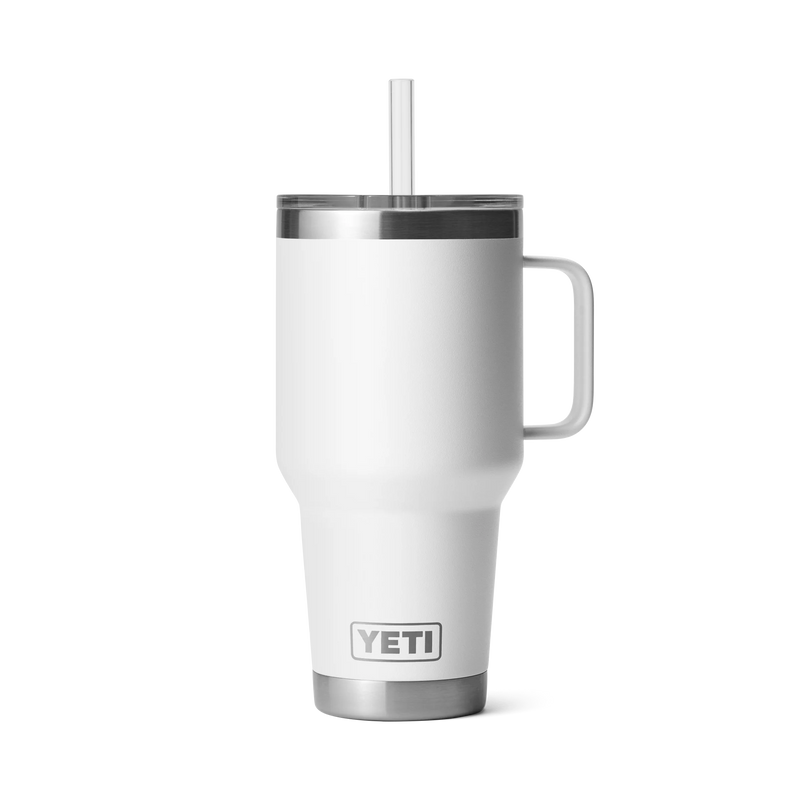 Load image into Gallery viewer, Yeti Rambler 35oz (1L) Straw Mug-Drinkware-Yeti-White-Fishing Station
